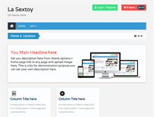 Tablet Screenshot of lasextoy.com